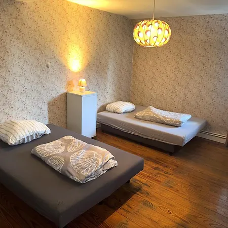 Appartement 3 Floor Xxl House, 7 Rooms, 2 Kitchen, 15 Minutes To Frankfurt, Washing Machine