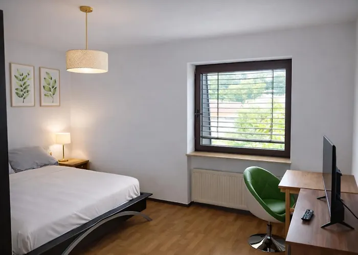 3 Floor Xxl House, 7 Rooms, 2 Kitchen, 15 Minutes To Frankfurt, Washing Machine *