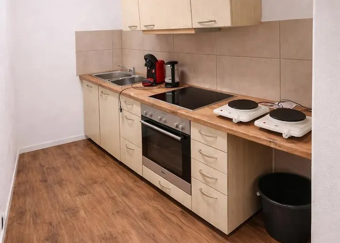 Apartamento 3 Floor Xxl House, 7 Rooms, 2 Kitchen, 15 Minutes To Frankfurt, Washing Machine *